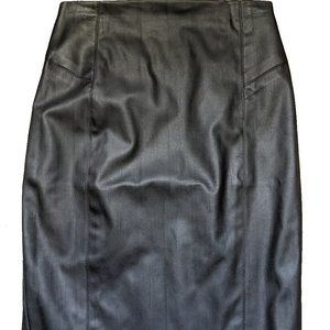 Express Faux Leather Skirt